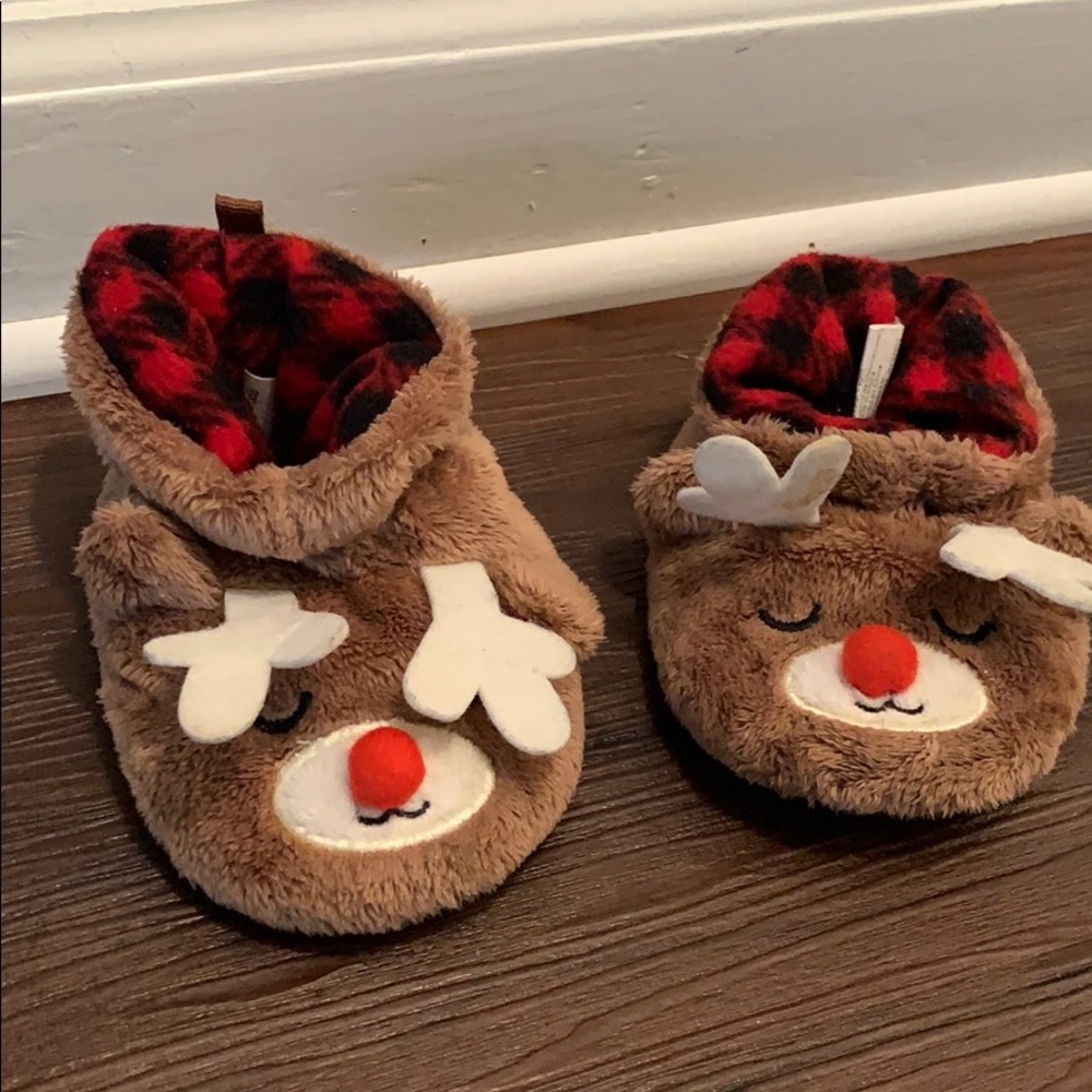 Reindeer slippers